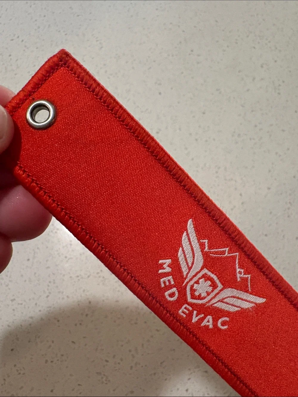 Med evac bright red